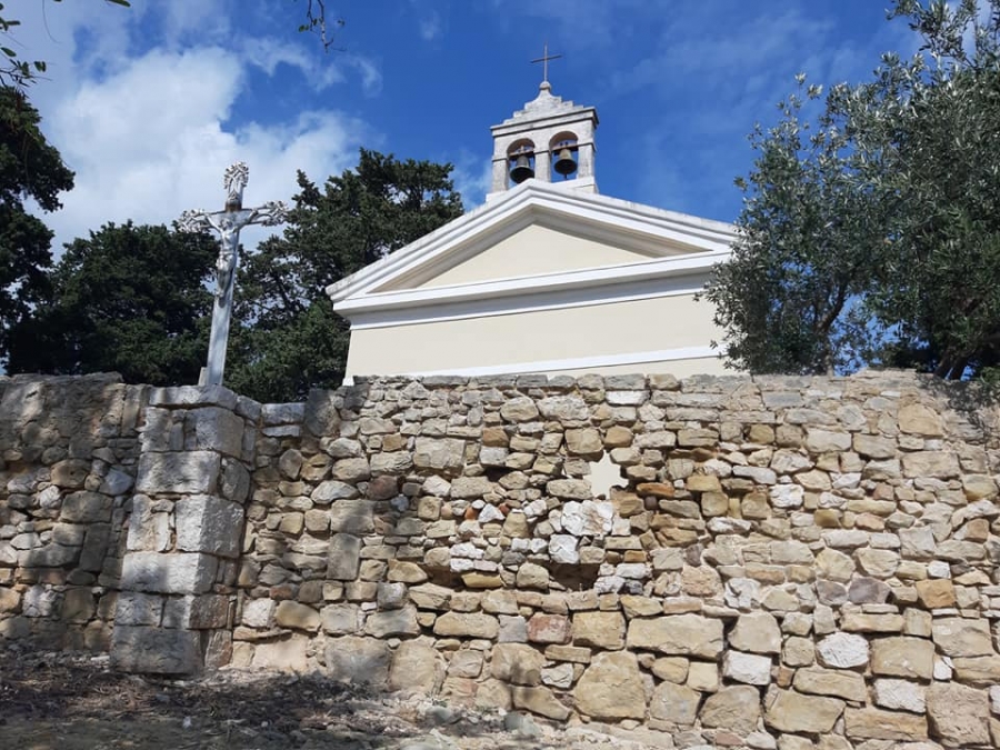 Sanacija, rekonstrukcija i zaštita ogradnog zida crkve sv. Katarine (18 st.) - Zemunik D